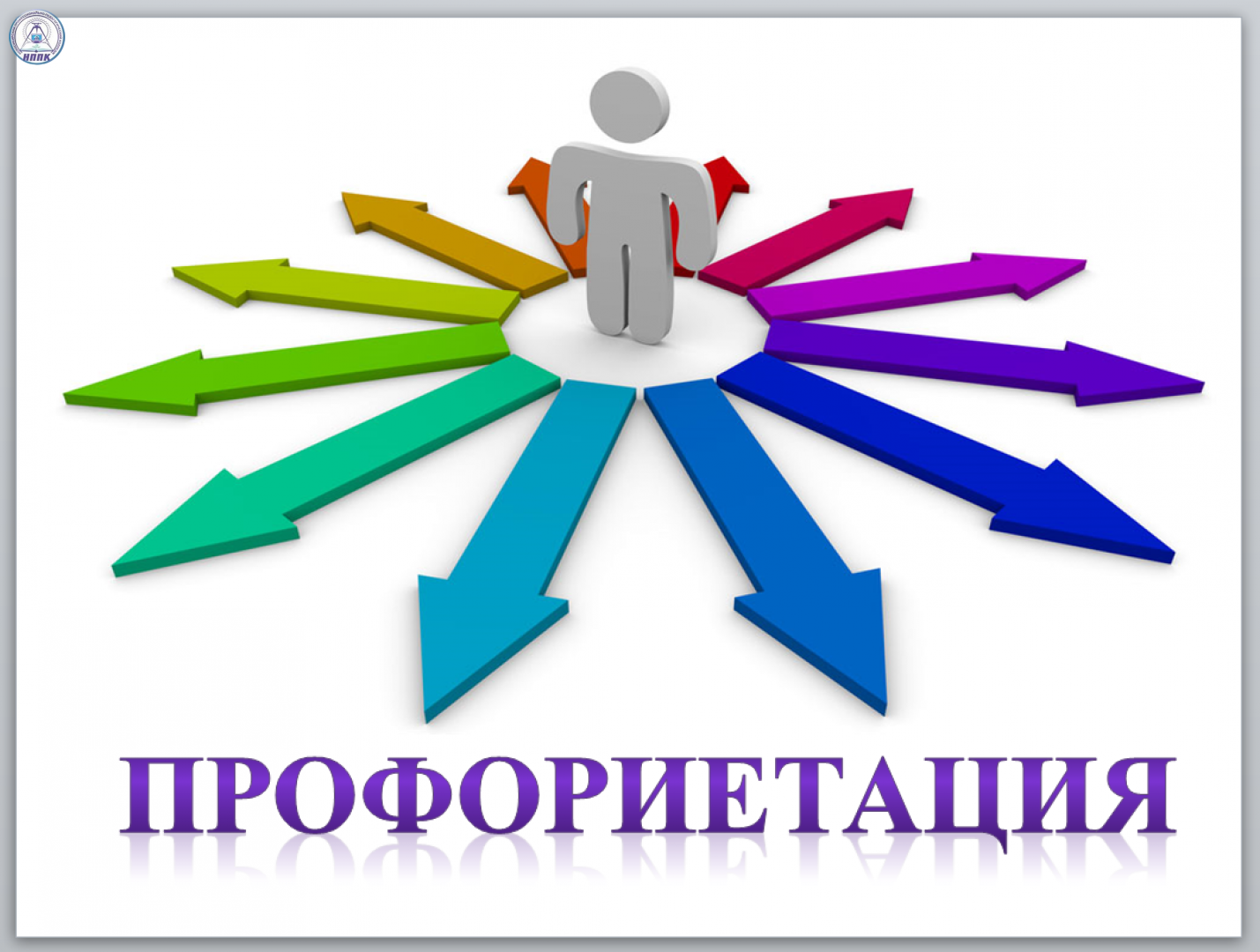 Профориентация через урок.