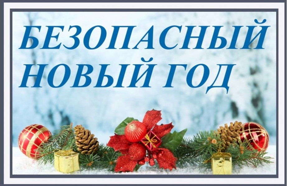 Безопасный праздник «Новый год»!.