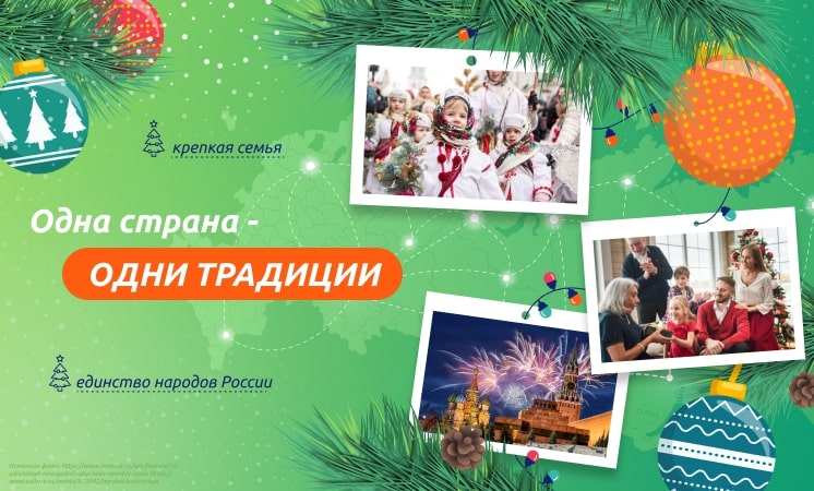 «Разговоры о важном». Внеурочное занятие «Одна страна – одни традиции» 23.12.2024г..